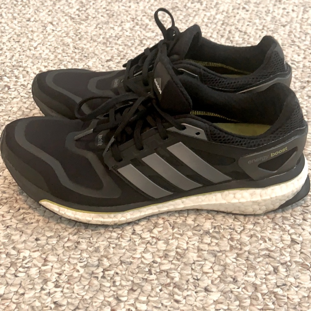 Men’s Adidas Energy Boost Techfit Black Size 10